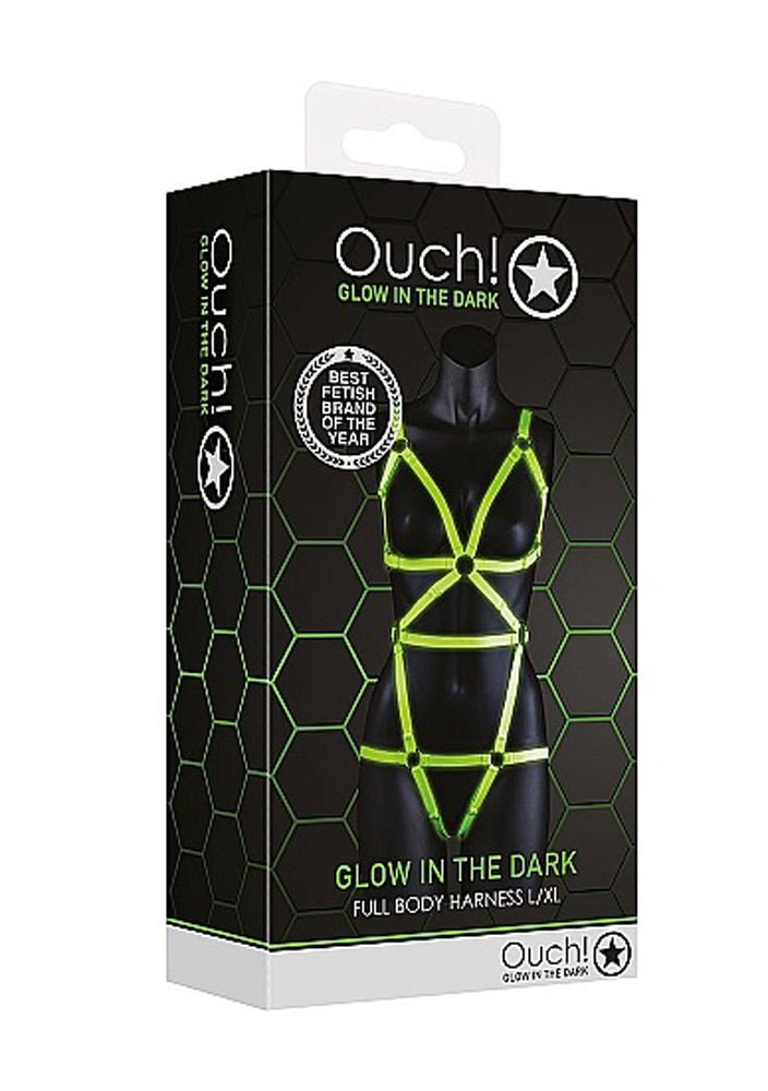 Full Body Harness - Glow in the Dark - TruLuv Novelties