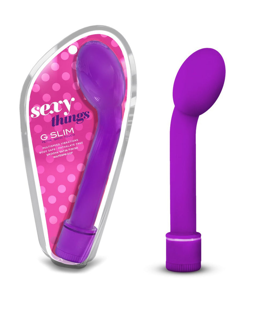 G Slim Petite Satin Touch - Purple - TruLuv Novelties