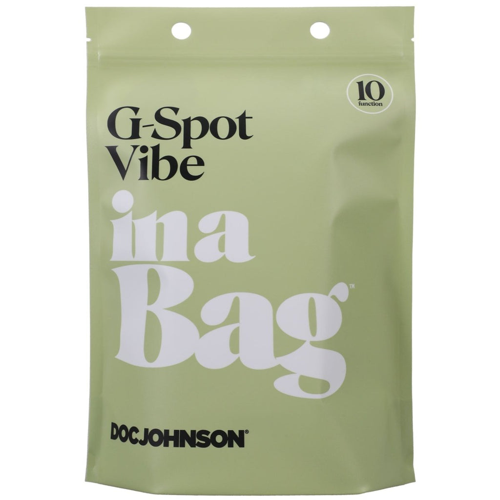 G-Spot Vibe in a Bag - Black - TruLuv Novelties