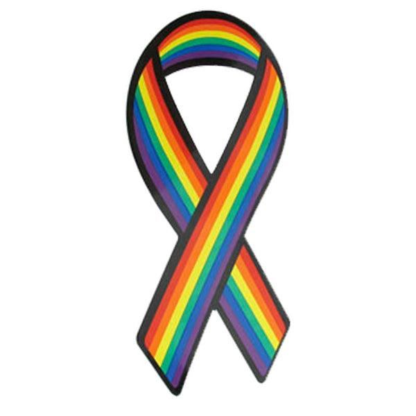 Gaysentials Pride Ribbon Magnet - TruLuv Novelties