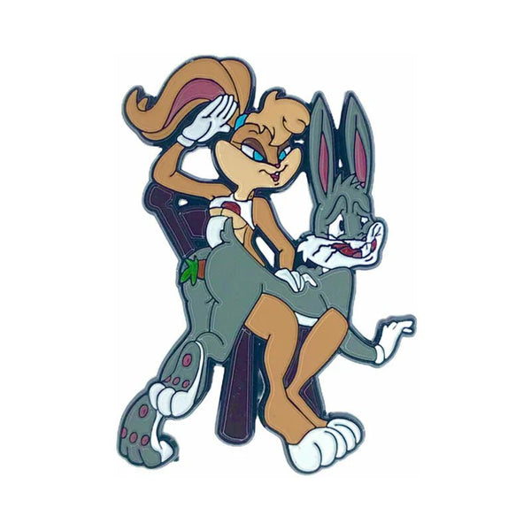 Geeky & Kinky Bad Bunny Enamel Pin - TruLuv Novelties