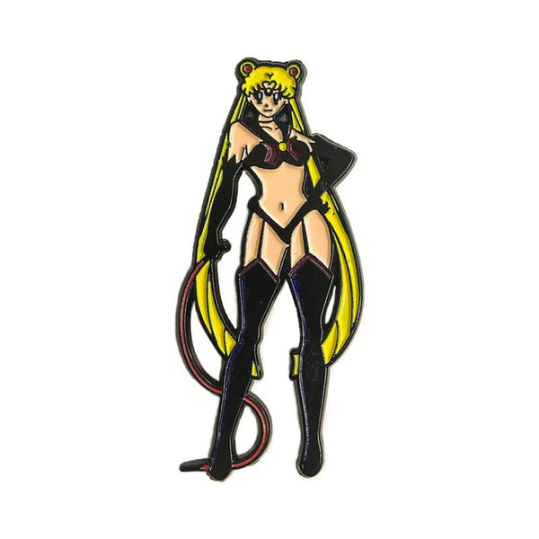 Geeky & Kinky Mistress Guardian Enamel Pin - TruLuv Novelties