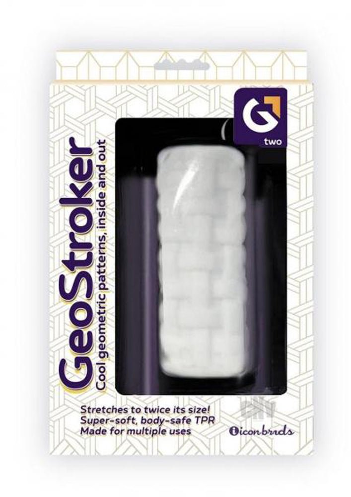 Geostroker 2 Stroker - White - TruLuv Novelties