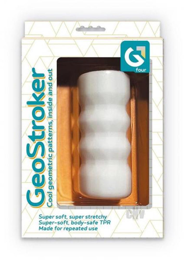 Geostroker 4 Stroker - White - TruLuv Novelties