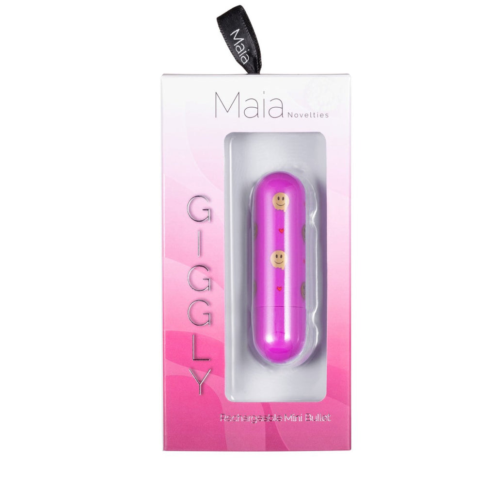 Giggly Super Charged Mini Bullet - Pink - TruLuv Novelties