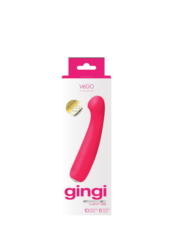 Gingi Rechargeable G Spot - Pink - TruLuv Novelties