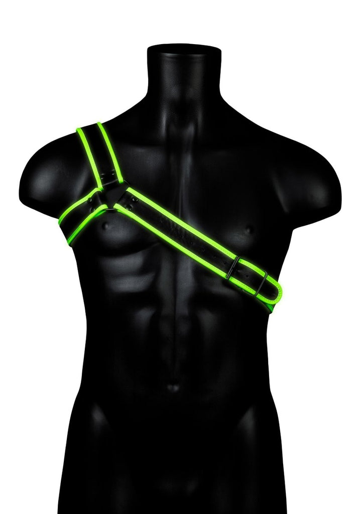 Gladiator Harness - Glow in the Dark - TruLuv Novelties