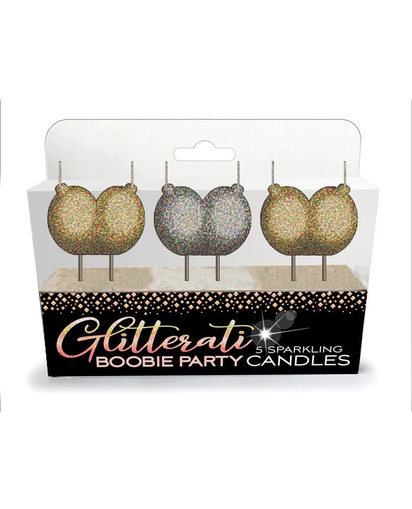 Glitterati Boobie Candle Set - TruLuv Novelties