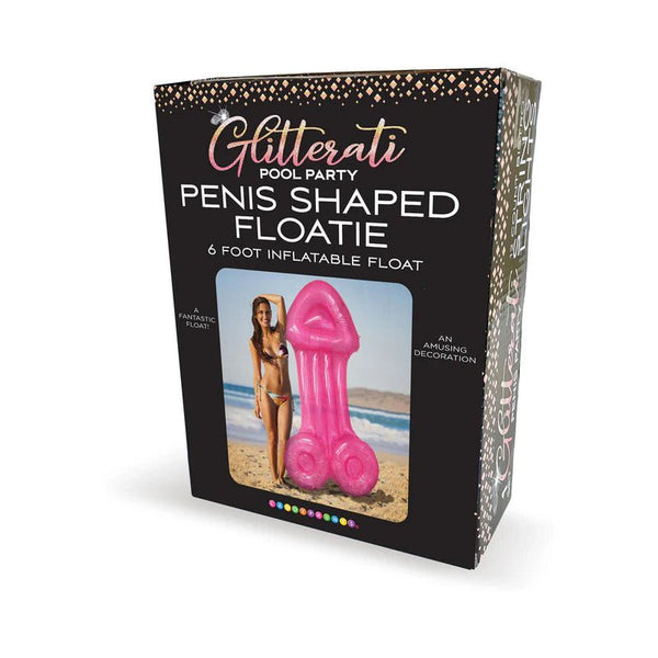 Glitterati Pool Party Penis - Shaped Floatie 6 ft. - TruLuv Novelties