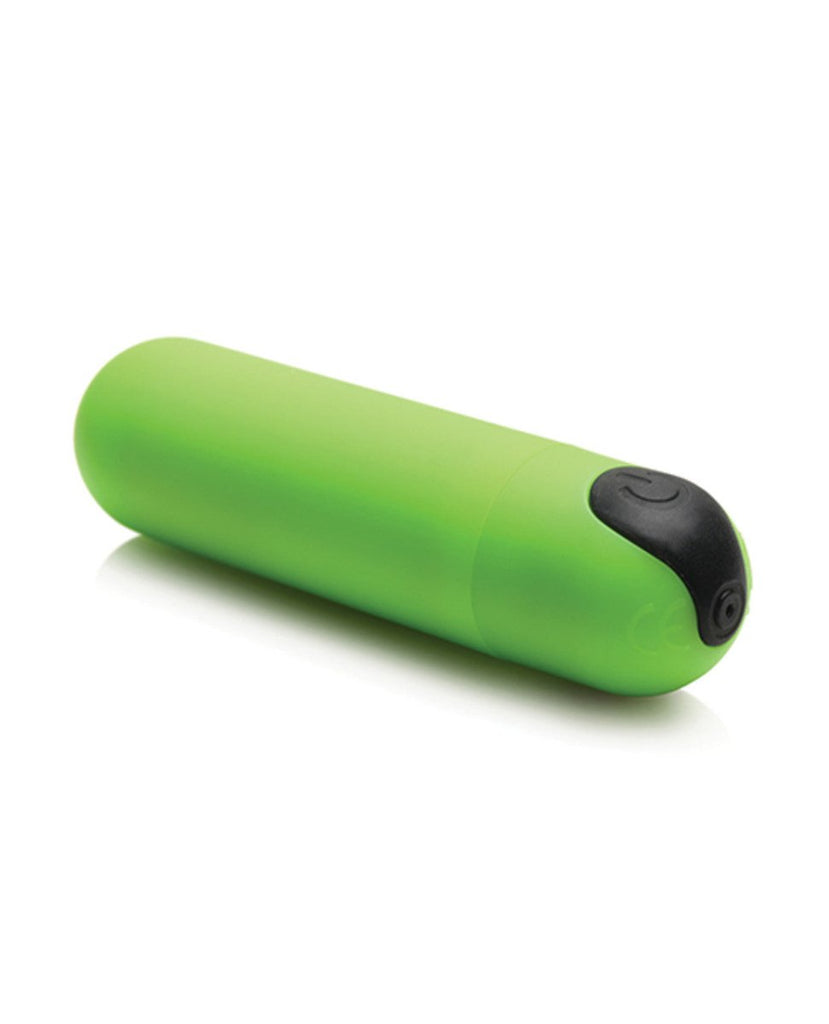 Glow in the Dark Bullet With Remote - Green - TruLuv Novelties