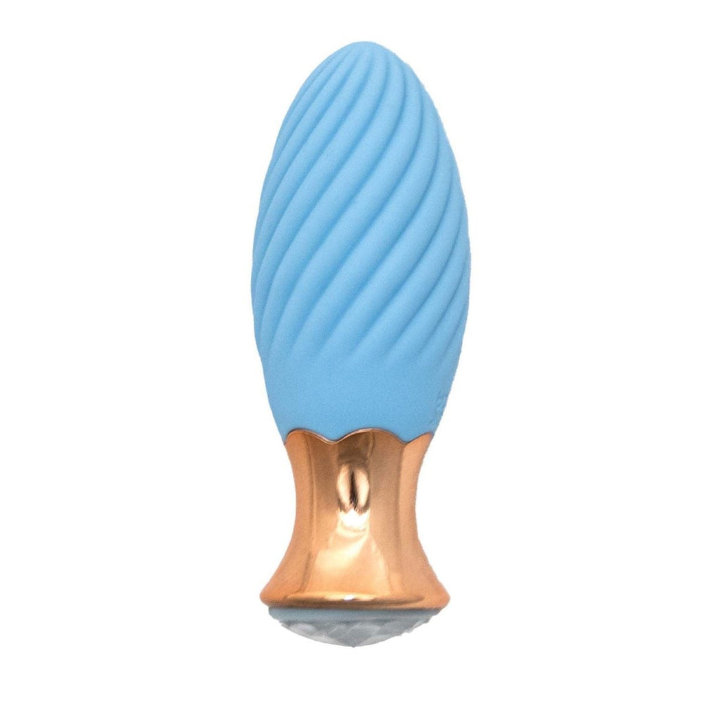 Goddess Diamond Tulip Massager - Blue - TruLuv Novelties