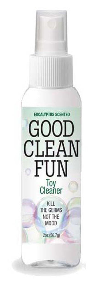Good Clean Fun Toy Cleaner - Eucalyptus - 2 Fl Oz - TruLuv Novelties