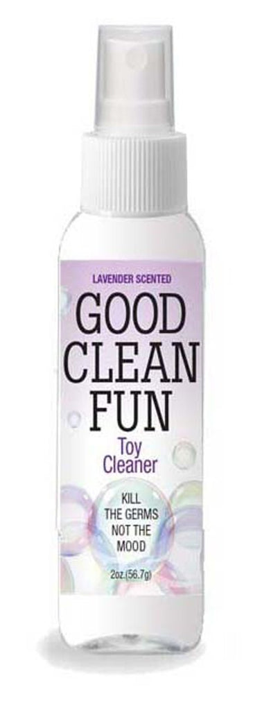 Good Clean Fun Toy Cleaner - Lavender - 2 Fl Oz - TruLuv Novelties