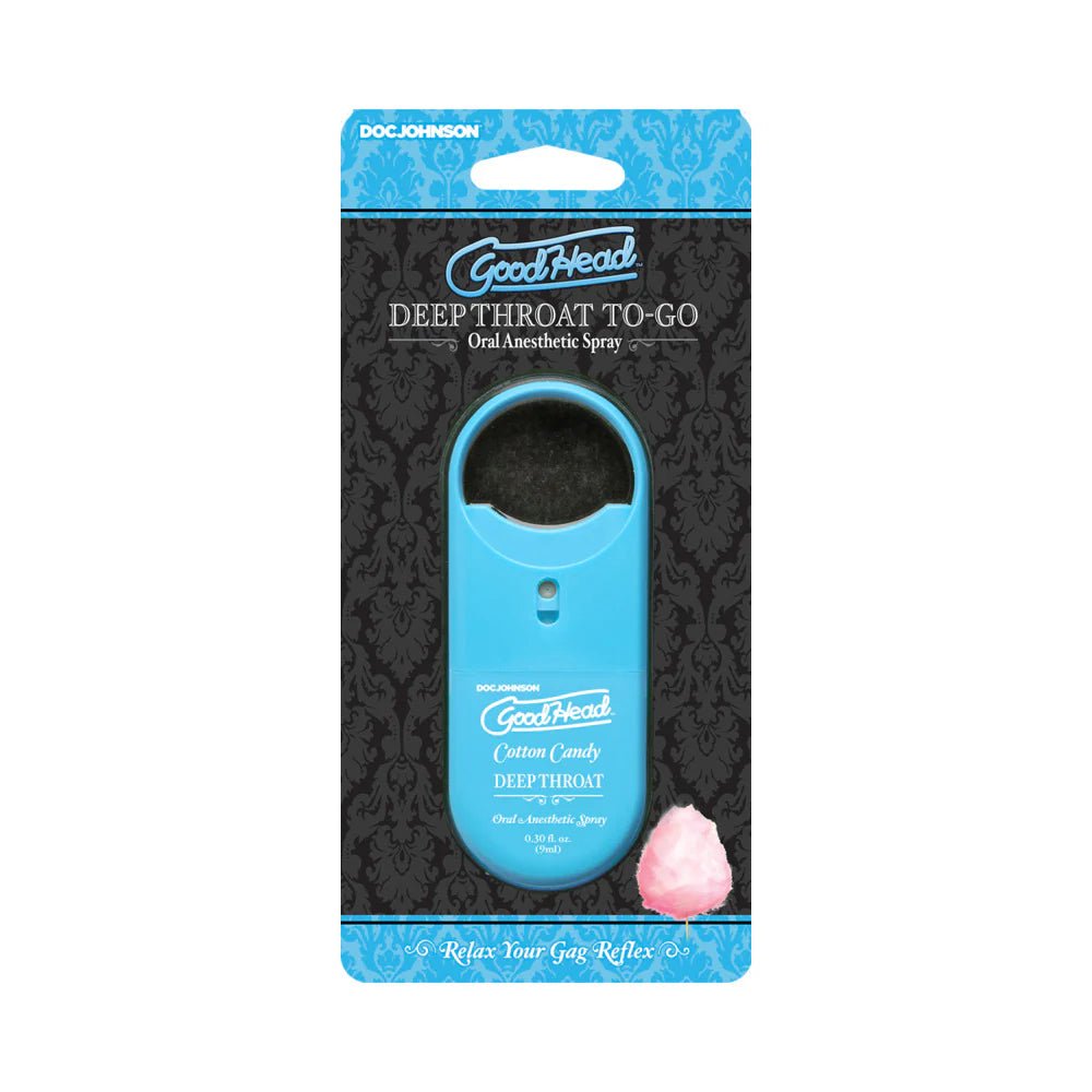 GoodHead - Deep Throat Spray To - Go - Cotton Candy - 0.30 fl. oz. - TruLuv Novelties