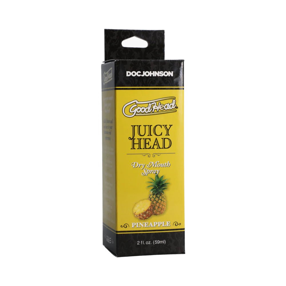 GoodHead Juicy Head Dry Mouth Spray Pineapple 2 fl. oz. - TruLuv Novelties