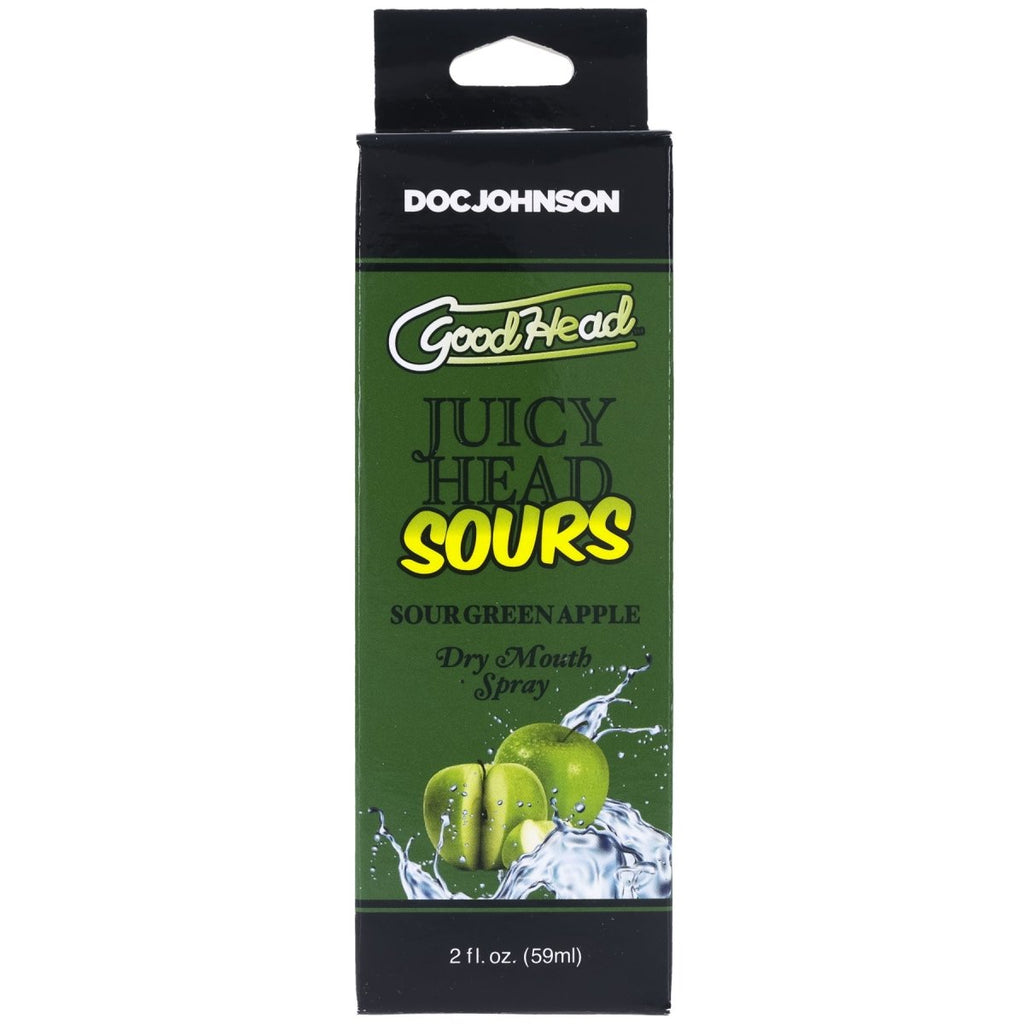 Goodhead - Juicy Head - Dry Mouth Spray - Sour Green Apple - 2 Oz - TruLuv Novelties