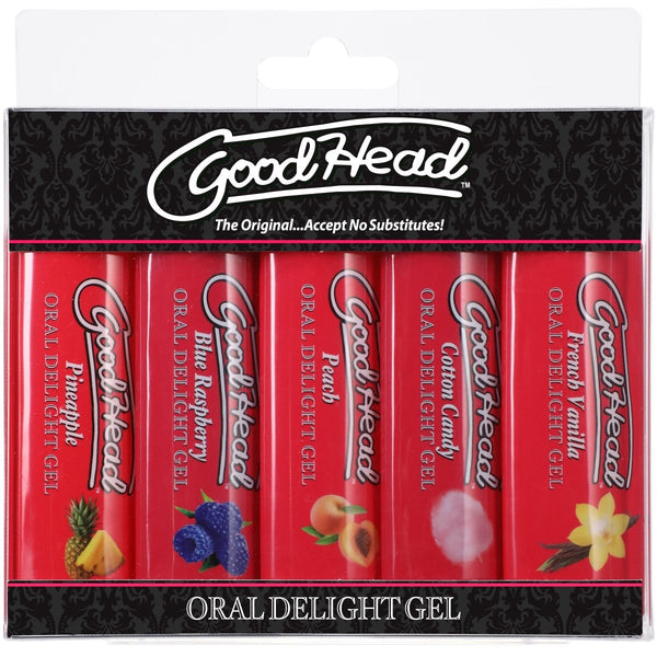 Goodhead - Oral Delight Gel - 5 Pack - 1 Oz. - TruLuv Novelties