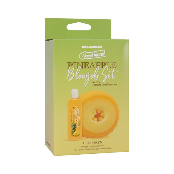 GoodHead Pineapple Blowjob Set - TruLuv Novelties