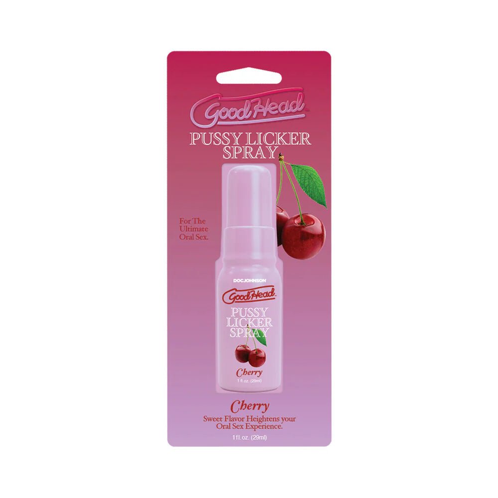 GoodHead Pussy Licker Spray Cherry 1 oz. - TruLuv Novelties