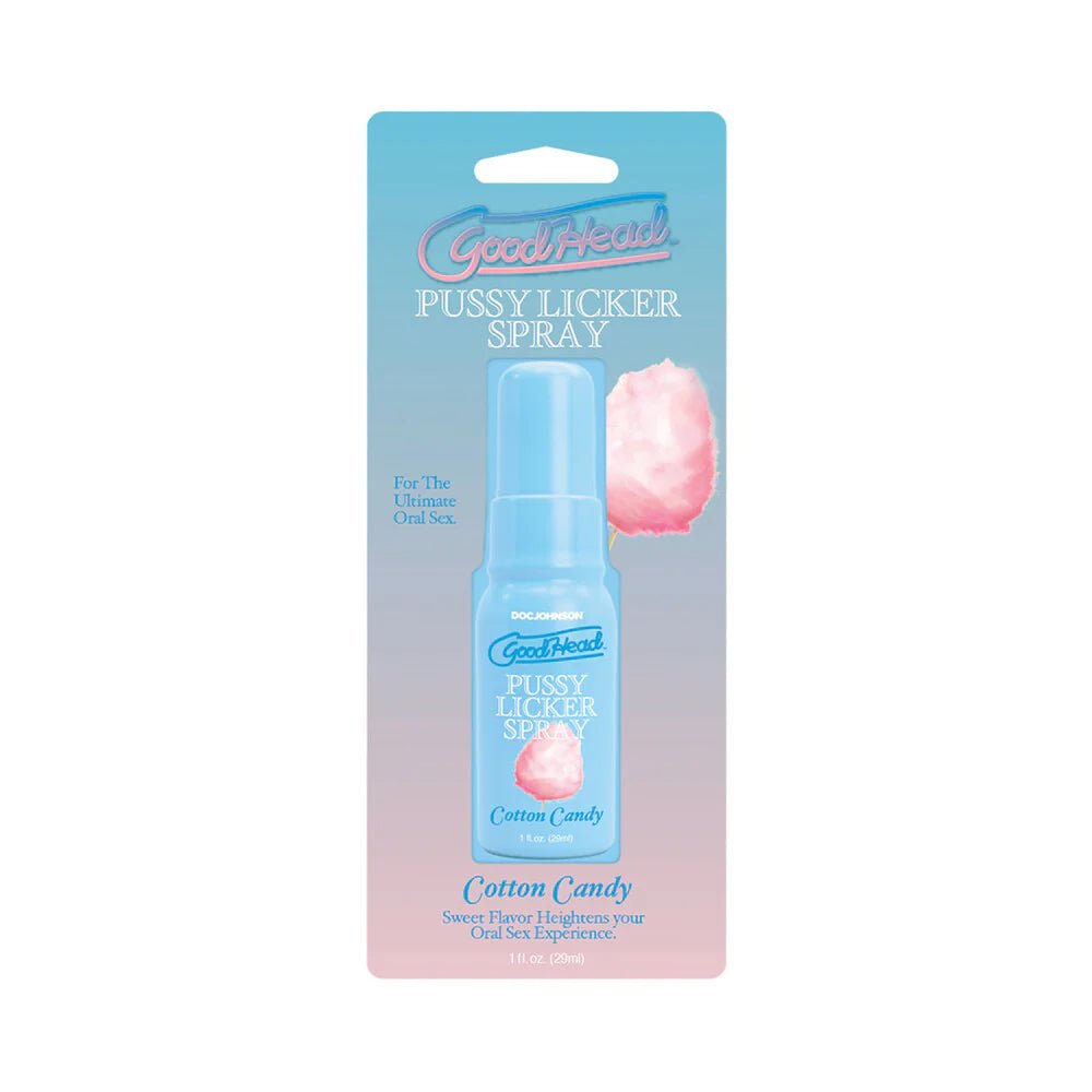 GoodHead Pussy Licker Spray Cotton Candy 1 oz. - TruLuv Novelties