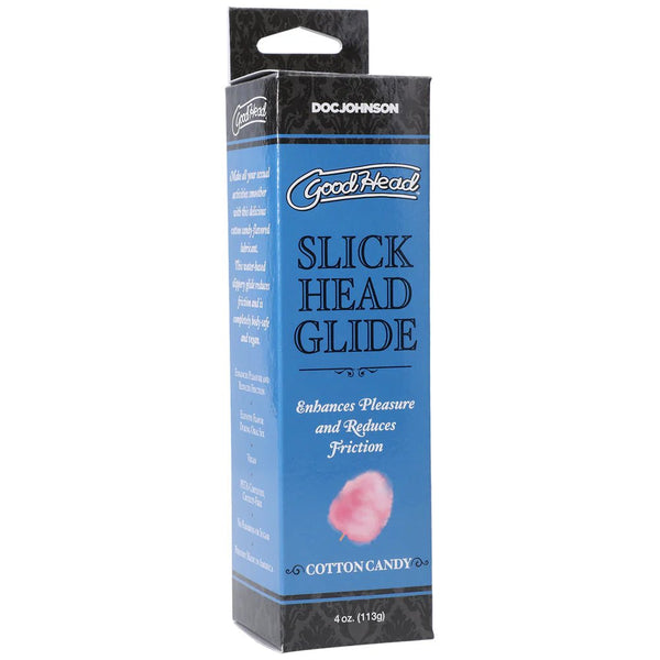 GoodHead Slick Head Glide Cotton Candy 4 oz. - TruLuv Novelties