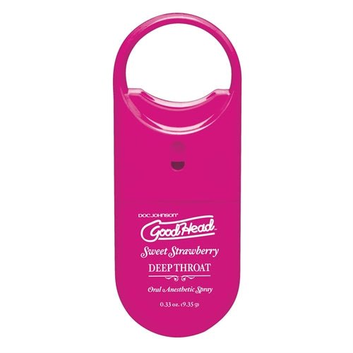 Goodhead to Go Deep Throat Spray - Sweet Strawberry - TruLuv Novelties