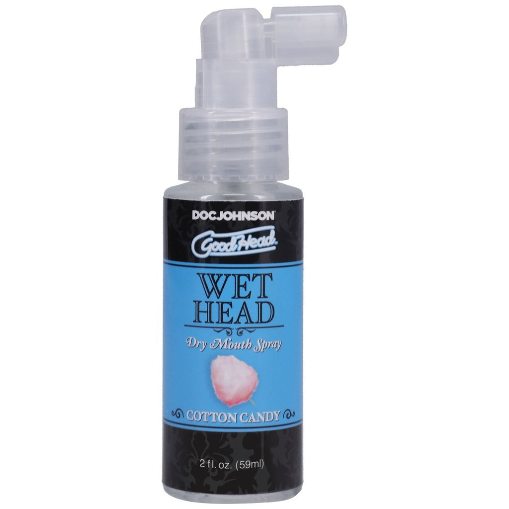 Goodhead - Wet Head - Dry Mouth Spray - Cotton Candy - 2 Fl. Oz. (59ml) - TruLuv Novelties