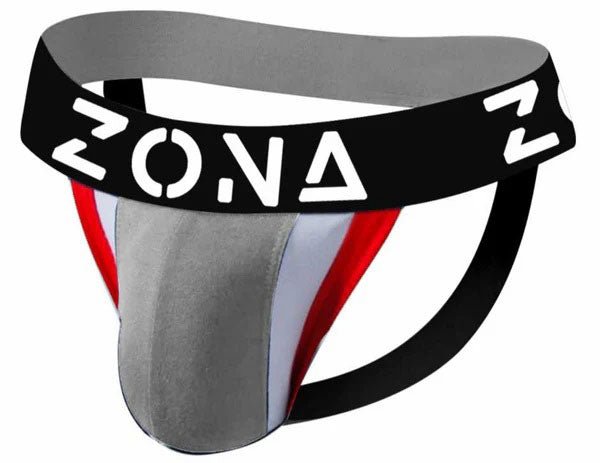 Grey Apex Jockstrap - Large - TruLuv Novelties