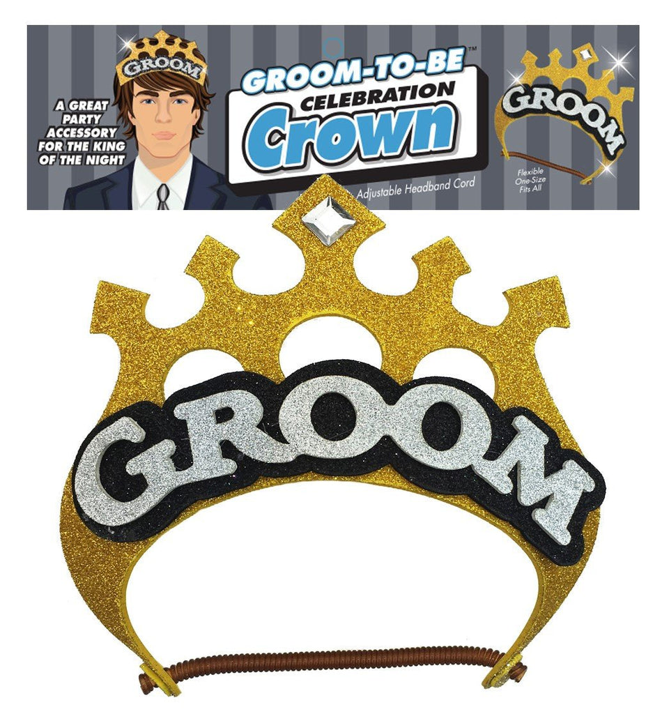 Groom-to-Be Celebration Crown - TruLuv Novelties