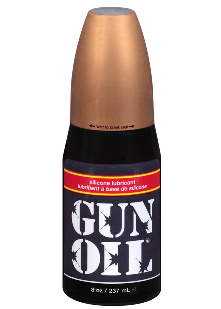 Gun Oil Silicone Lubricant - 8 Oz. - TruLuv Novelties