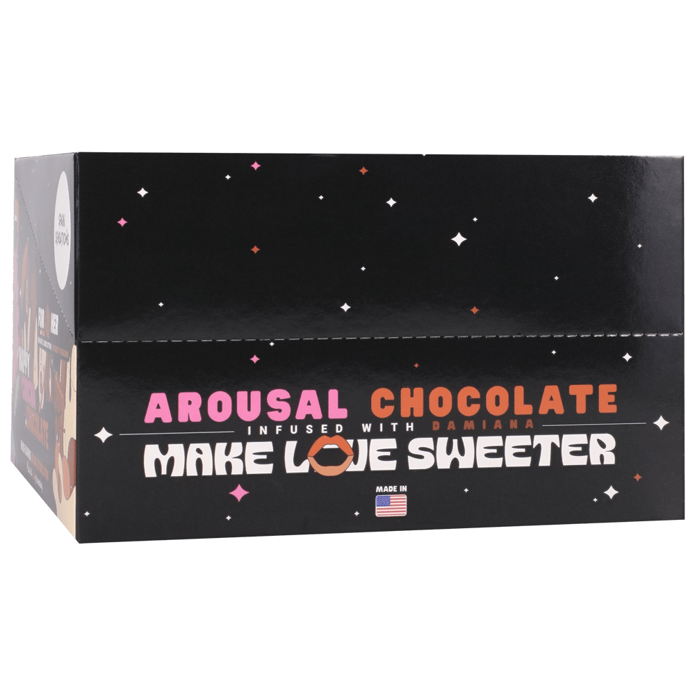 Happy Chocha (Hers) Chocolate - 12 Pack Display - TruLuv Novelties