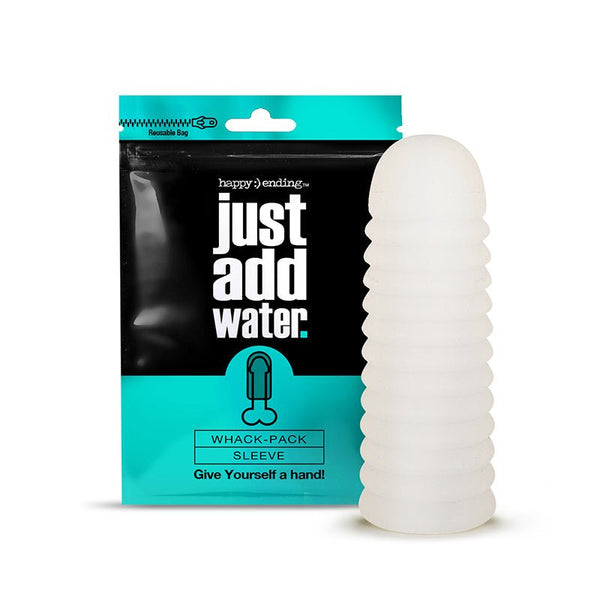 Happy Ending Just Add Water Self-Lubriating Whack Pack - Sleeve - TruLuv Novelties