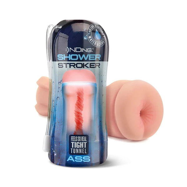 Happy Ending Self - Lubricating Shower Stroker - Ass - TruLuv Novelties
