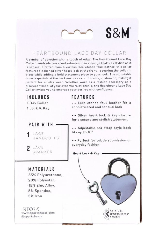 Heartbound Lace Day Collar - TruLuv Novelties