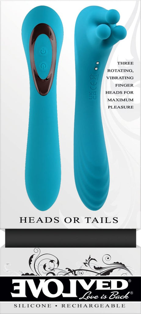 Heas or Tails - Blue - TruLuv Novelties