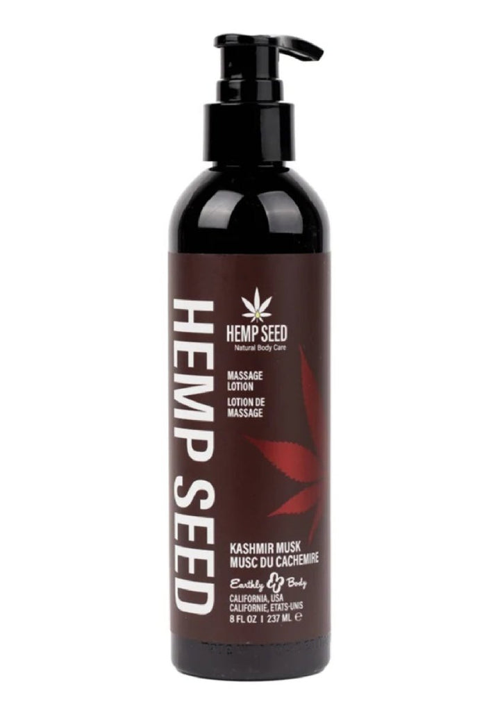 Hemp Seed Massage Lotion - Kashmir Musk 8 Oz - TruLuv Novelties