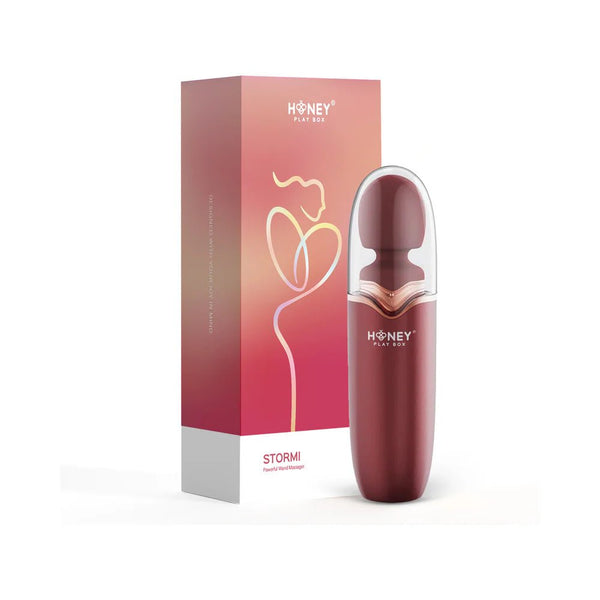 Honey Play Box Stormi Powerful Wand Massager With Charging Case - TruLuv Novelties