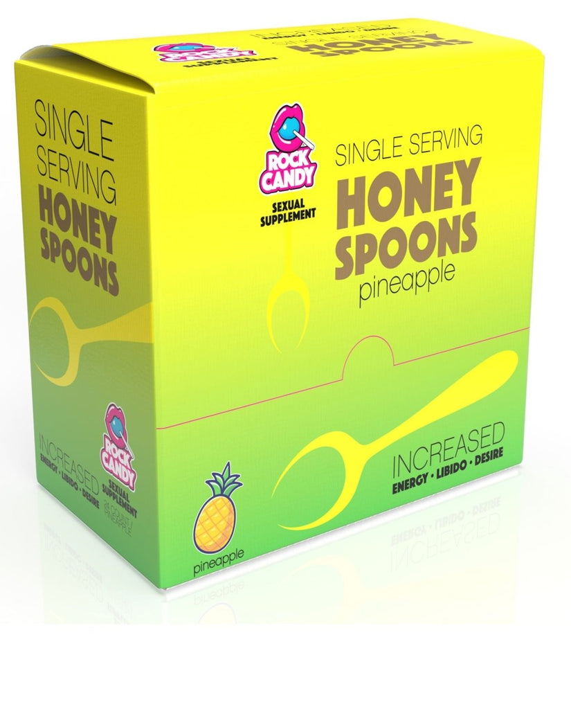 Honey Spoon Sexual Supplement - Pineapple 24 Ct Display - TruLuv Novelties