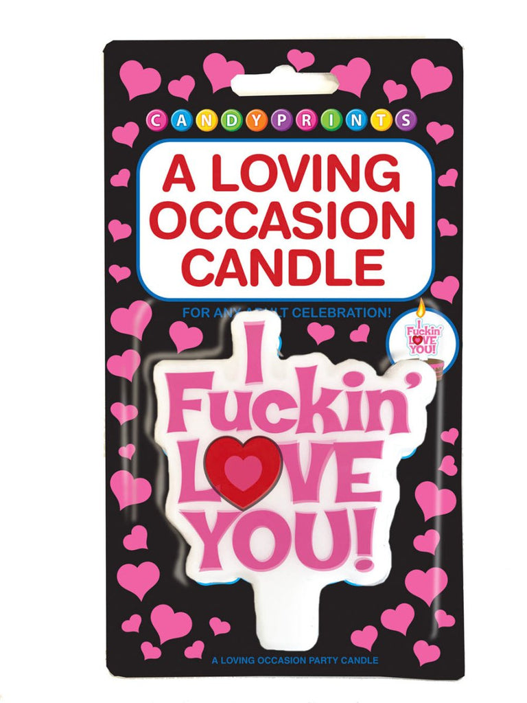 I F*Ckin Love You Candle - TruLuv Novelties