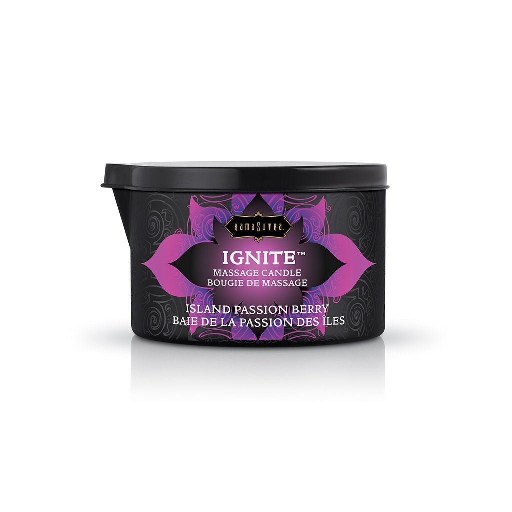 Ignite Massage Candle - Island Passion Berry - 6 Oz. - TruLuv Novelties