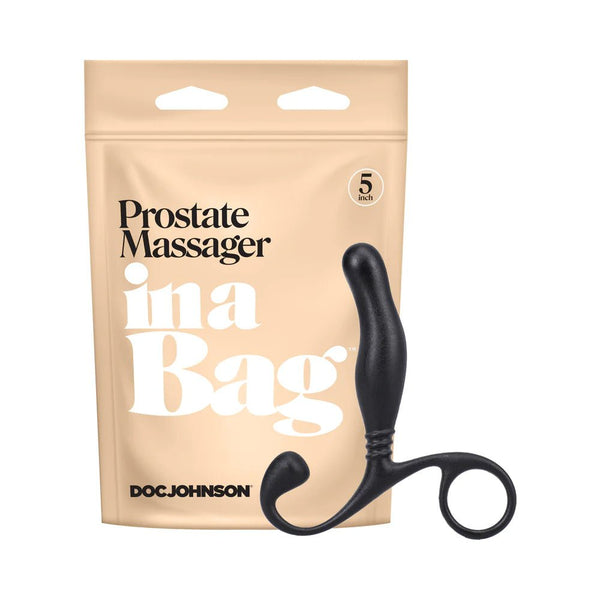 In A Bag Prostate Massager Black - TruLuv Novelties