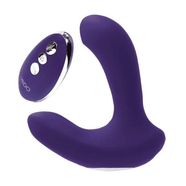 Inme Rechargeable Dual Vibe With Remote - Purple - TruLuv Novelties
