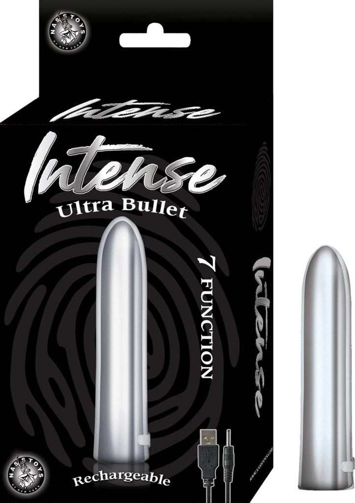 Intense Power Bullet - Silver - TruLuv Novelties