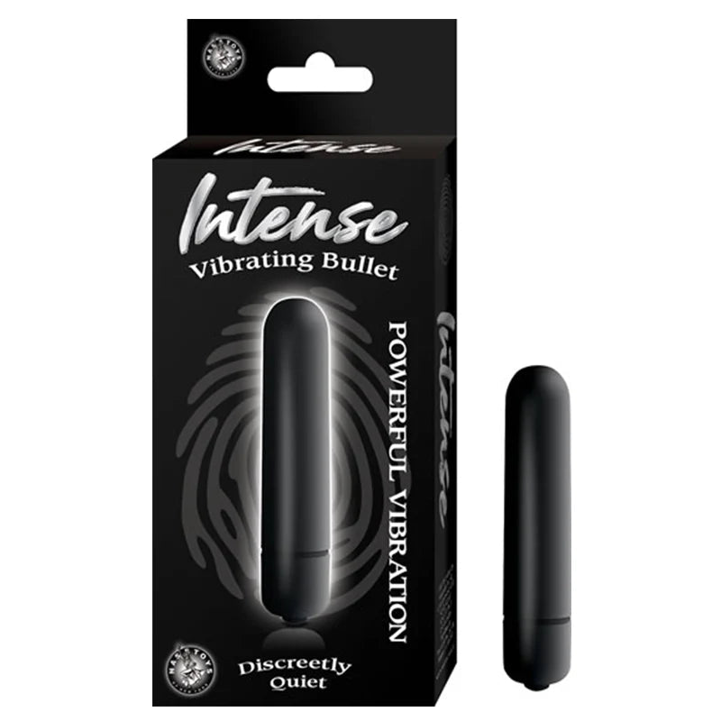 Intense Vibrating Bullet Black - TruLuv Novelties