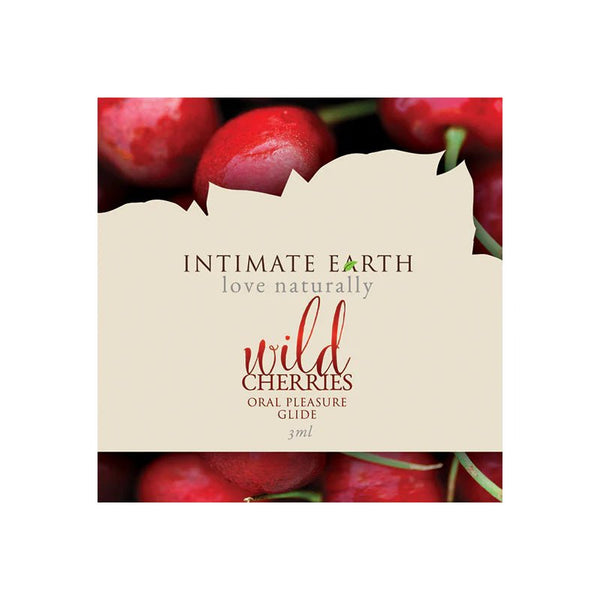 Intimate Earth Wild Cherry 3 ml/0.10 oz Foil - TruLuv Novelties
