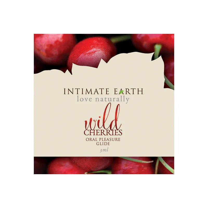 Intimate Earth Wild Cherry 3 ml/0.10 oz Foil - TruLuv Novelties