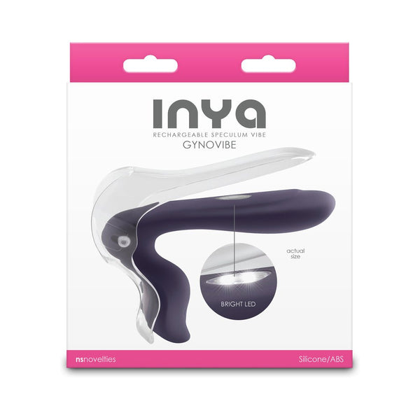INYA Gyno Vibe Speculum with LED Gray - TruLuv Novelties