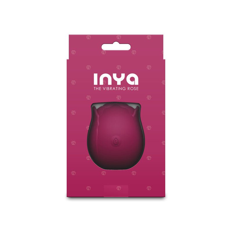 Inya the Vibrating Rose - Red - TruLuv Novelties