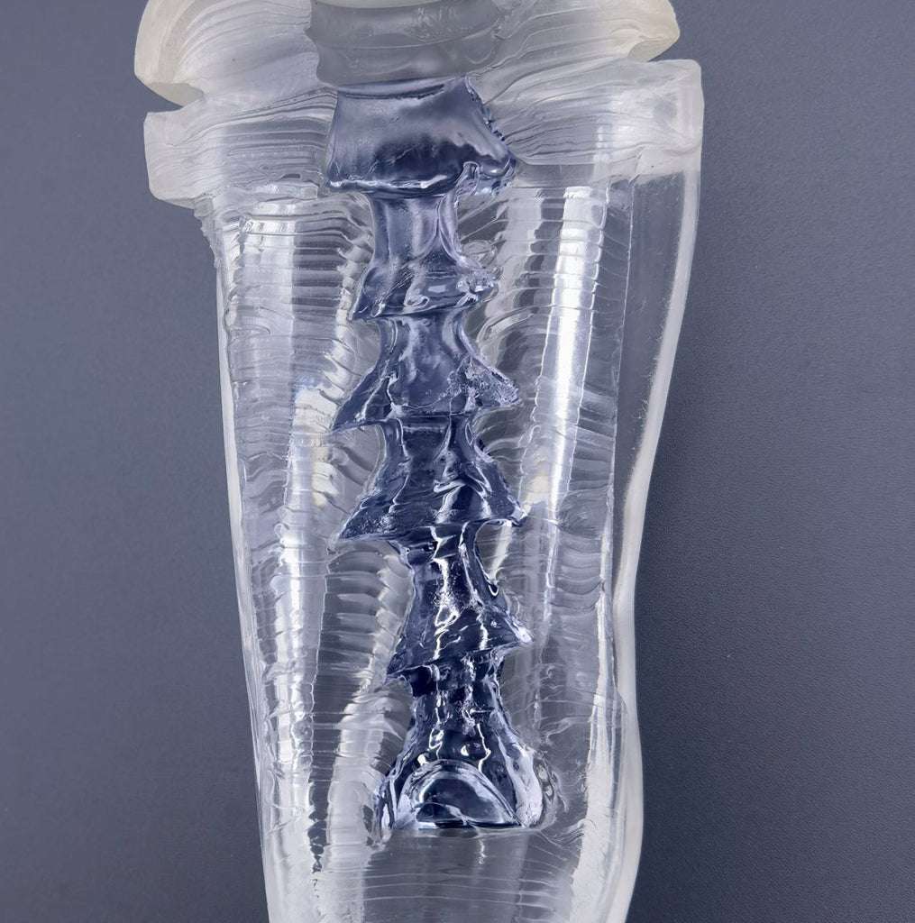 Jackpot Aircraft Cup Style Male Masturbator 420 Series - Clear - TruLuv Novelties