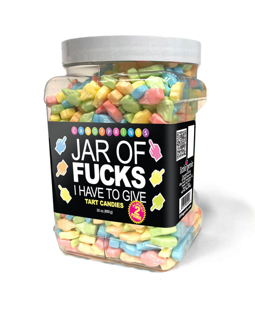 Jar of Fucks I Have to Give – 2lb Tart Candy - TruLuv Novelties